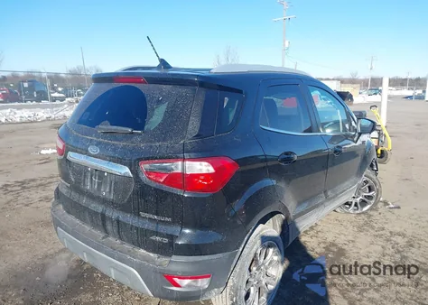 2018 Ford Ecosport Titanium из США, поврежденный, VIN MAJ6P1WLXJC184897